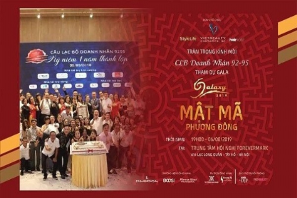 Gala Galaxy Festival do công ty Vẻ Đẹp Việt tổ chức
